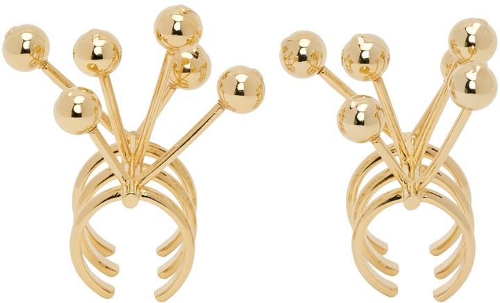 Photo: HUGO KREIT Gold Wishbone Ring Set