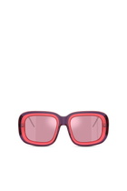 Diesel Square sunglasses - Sunglasses - Unisex - Pink