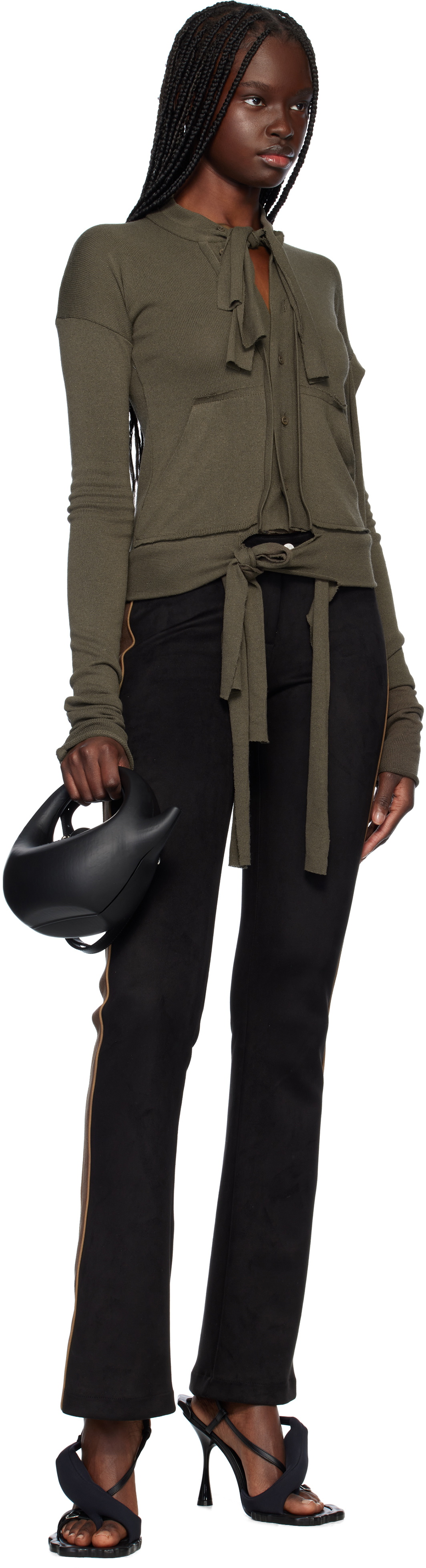 Feng Chen Wang Black 3D Chahu Bag