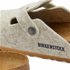 Birkenstock Boston Clog - Eggshell Wool