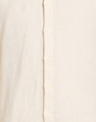 120% Lino Mens Shirt Cream