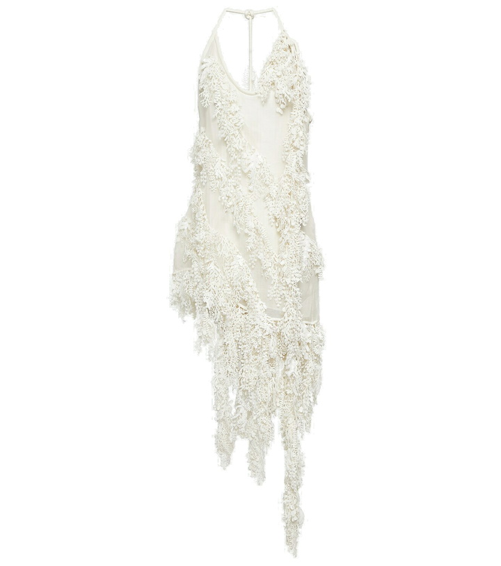 Photo: Zimmermann Tama sequined linen and silk midi dress