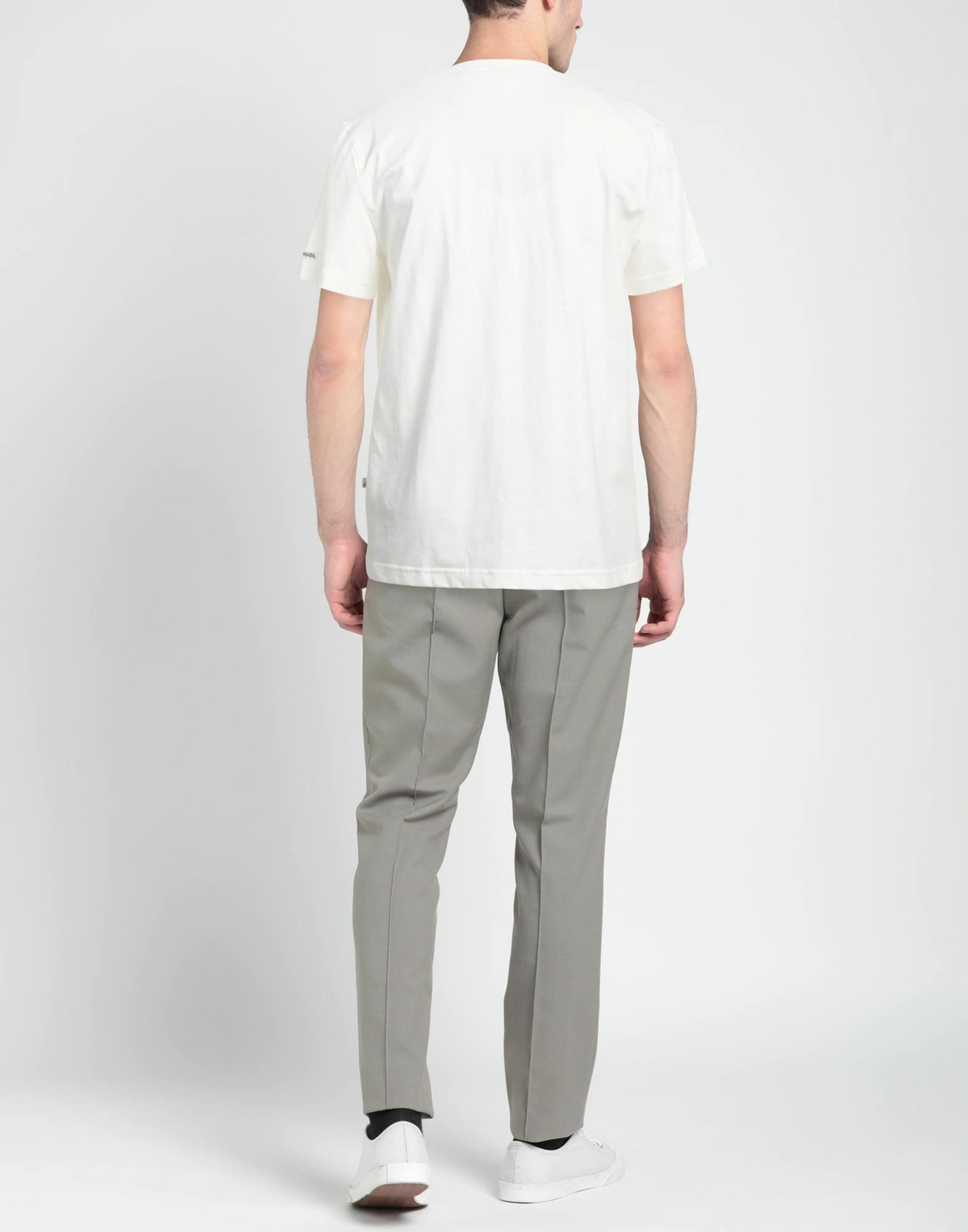 Kangol Mens T-shirt in Off white