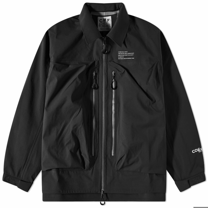 Photo: CMF Comfy Outdoor Garment Men's Covered Shell Coexist Jacket in Black
