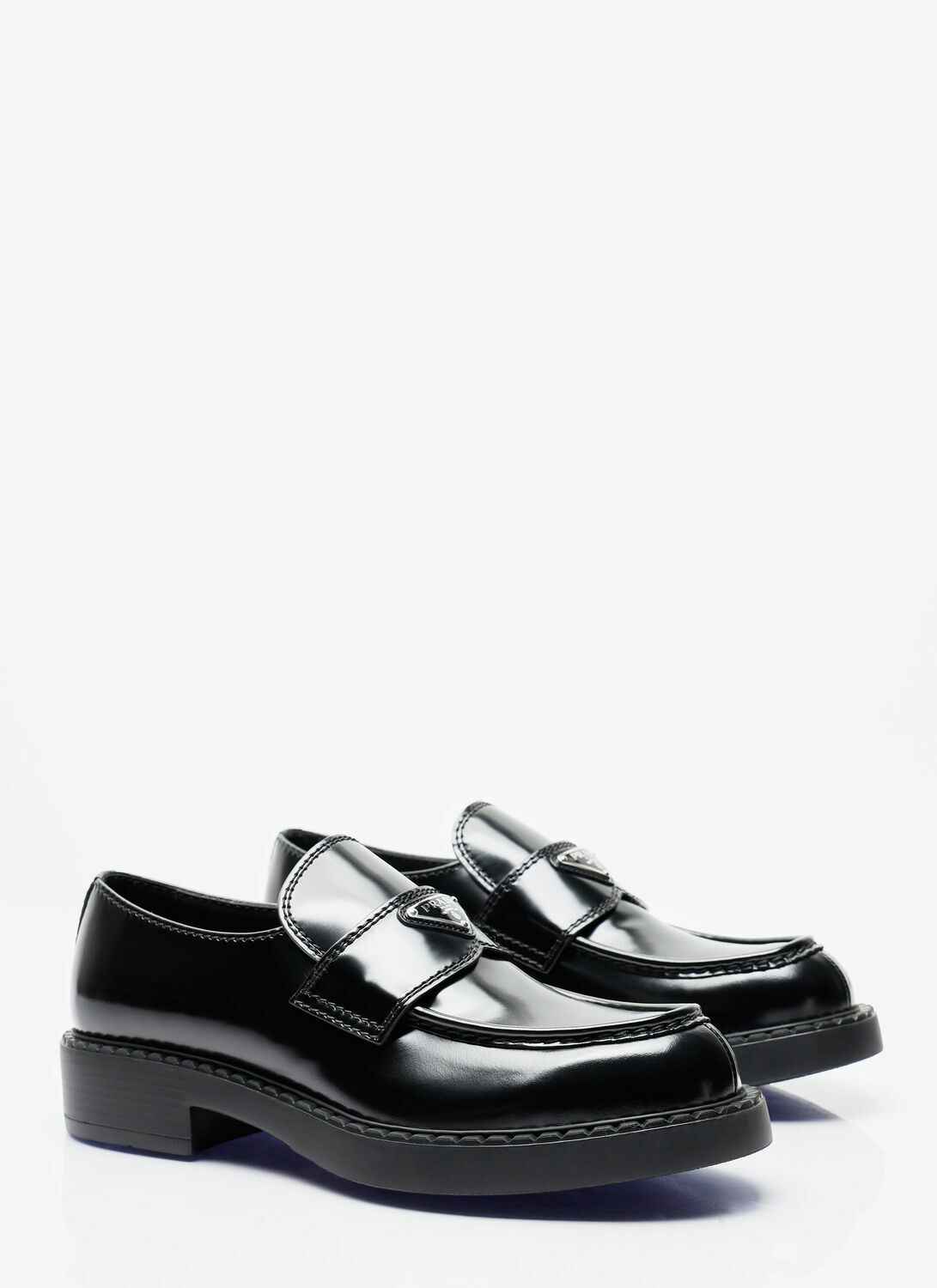 Prada Chocolate Loafers