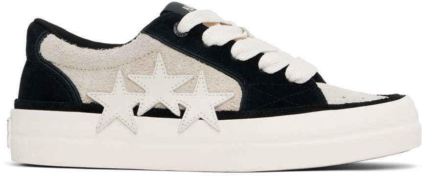 AMIRI Black & Off-White Sunset Skate Low Sneakers Amiri