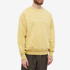 thisisneverthat Men's SP-Logo Crew Sweat in Yellow