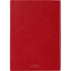 Smythson Red Soho Notebook