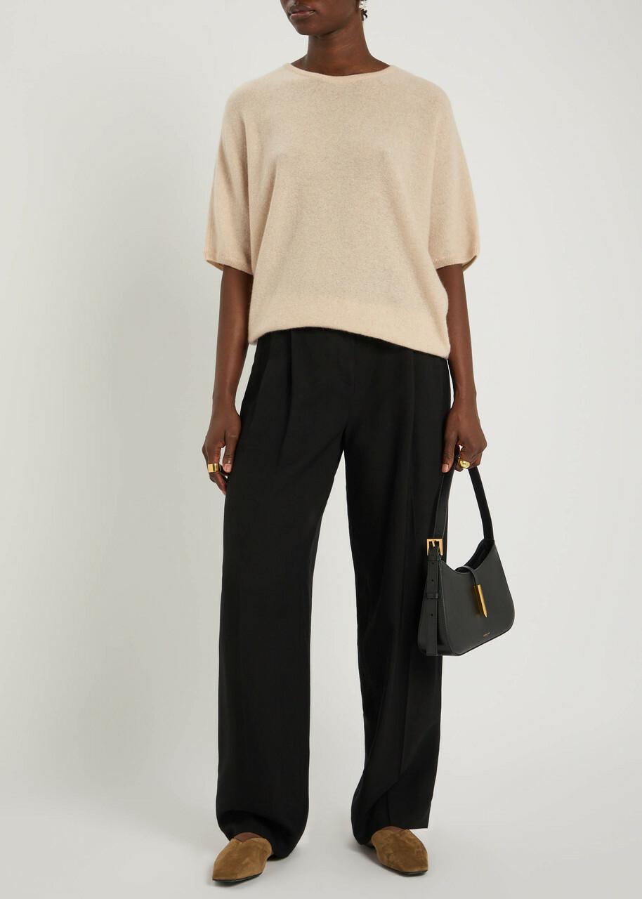 Herno Cashmere T-shirt Cream