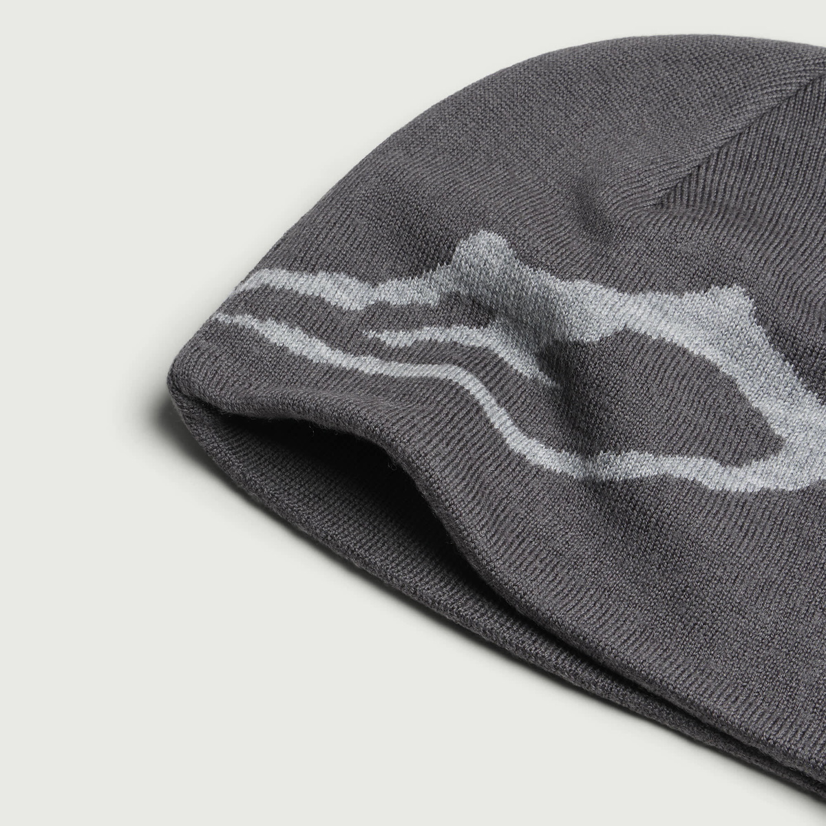 Mellow Clo Men's Everyday Merino Beanie in Onyx Grey