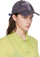 Acne Studios Blue Baseball Cap