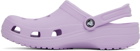 Crocs Purple Classic Clogs