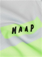 MAAP - System Pro Air Logo-Print Stretch Recycled-Mesh Cycling Jersey - Gray
