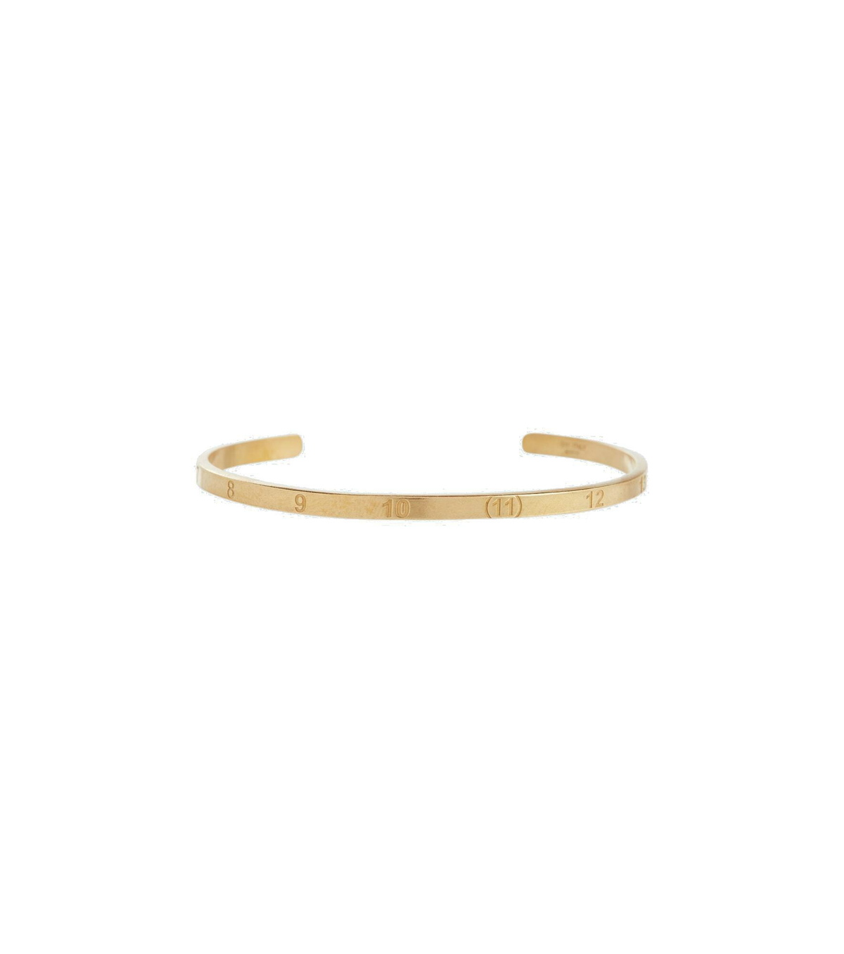 Maison Margiela - Gold-plated numbers bracelet Maison Margiela
