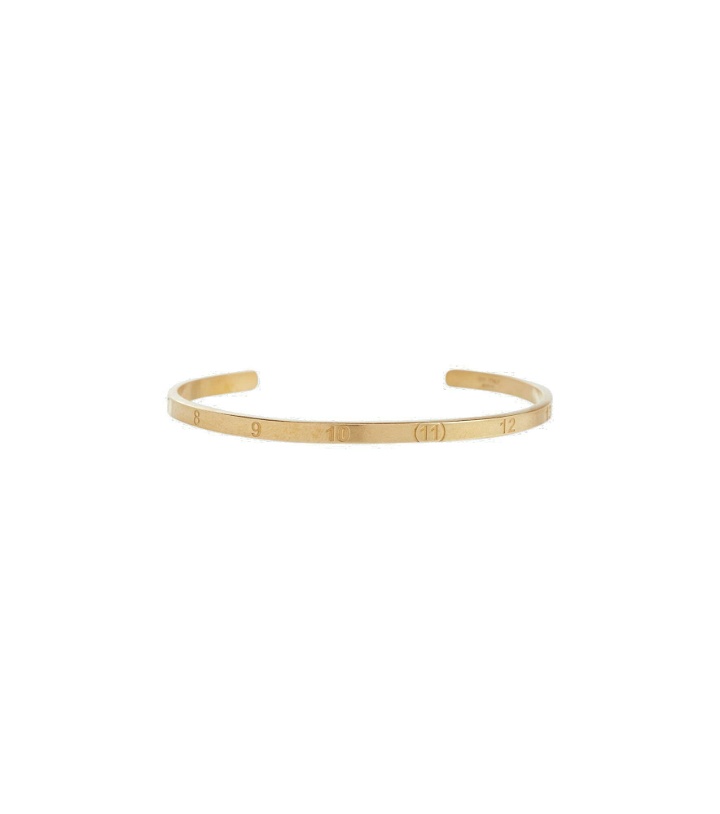 Photo: Maison Margiela - Gold-plated numbers bracelet
