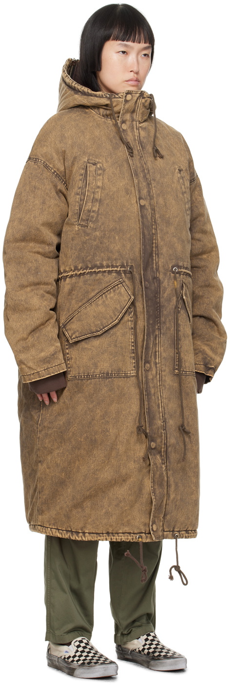 (di)vision Brown Split Denim Coat