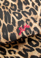 Damson Madder Leopard-print Cotton Cross-body Sling bag - One Size