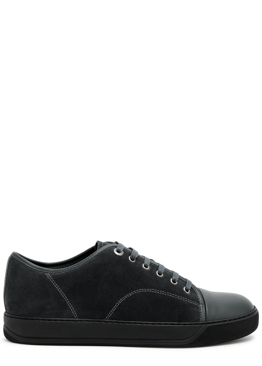 Lanvin DBB1 Suede Sneakers Dark Grey
