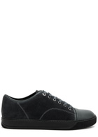 Lanvin DBB1 Suede Sneakers Dark Grey