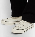 Converse - Chuck 70 Patchwork Canvas and Twill High-Top Sneakers - Neutrals