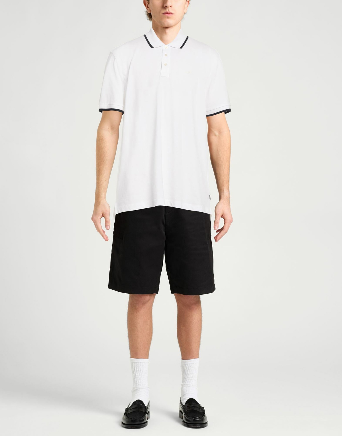 Boss Mens Polo shirt in White