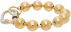 IN GOLD WE TRUST PARIS Extra Bold Ball Chain Bracelet