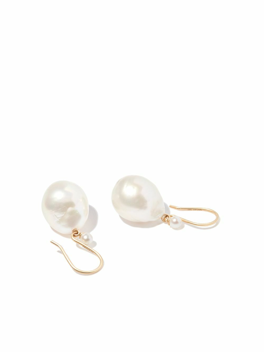 MIZUKI☆ 14K Yellow Gold Sea of Beauty Pearl Drop Earrings Mizuki 14K Yellow Gold Sea Of Beauty Pearl Drop Earrings Mizuki