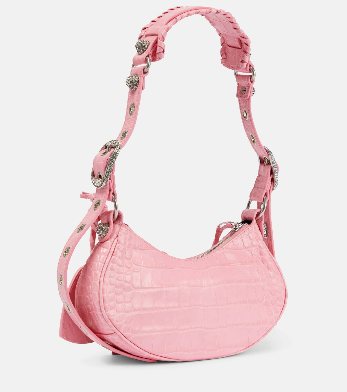 ショルダーバッグ・ポシェット Balenciaga Pink Terry Fabric Le Cagole Xs Shoulder Bag Medium-6713092ABMN5830_F.jpg?v=1