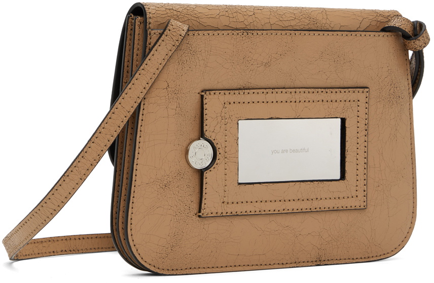 Acne Studios Beige Platt Crossbody Bag Acne Studios