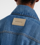 Givenchy Deconstructed oversized denim jacket