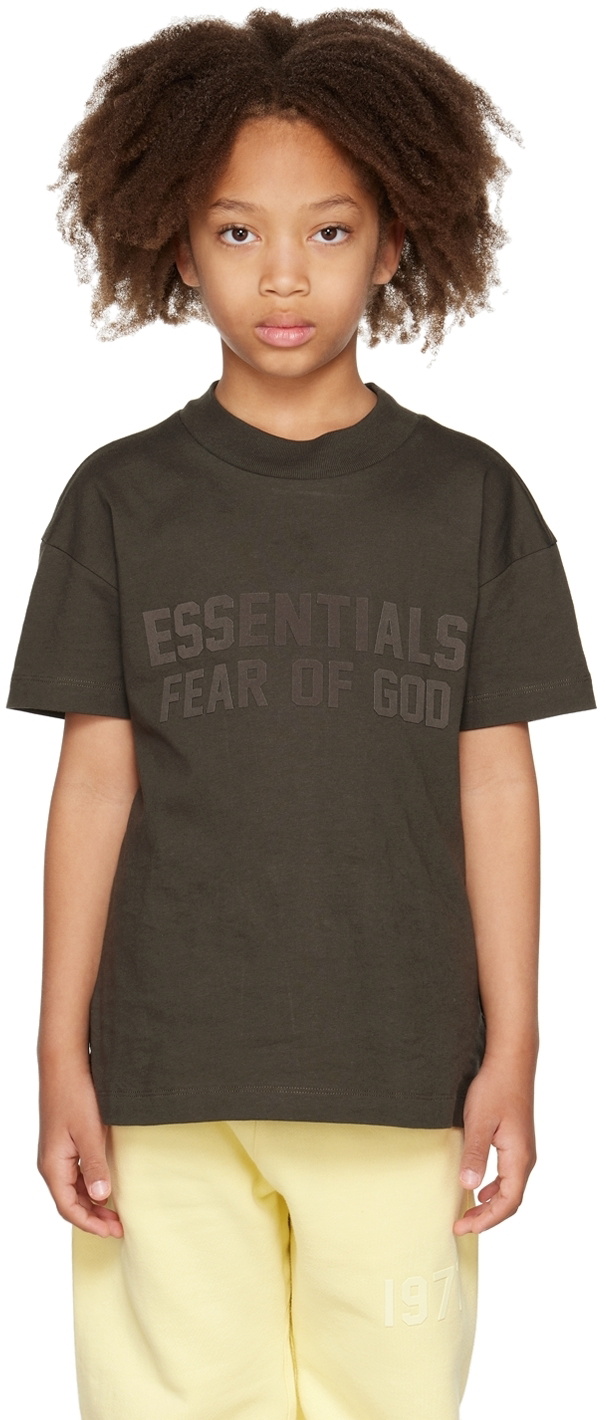 Essentials Kids Gray Logo T-Shirt Essentials