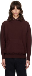 ATON Burgundy Natural Dyed Urake Hoodie