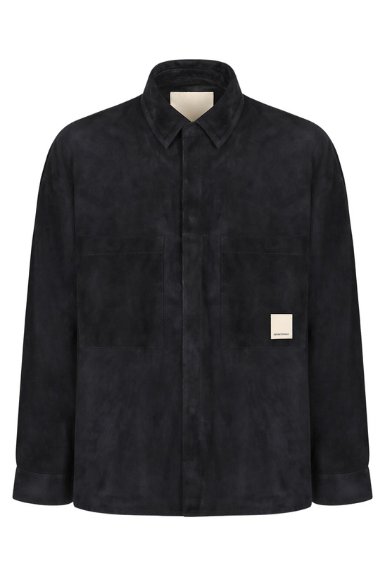 Photo: Emporio Armani Leather Overshirt
