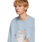 Acne Studios Blue Fox Crewneck Sweatshirt