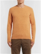 Anderson & Sheppard - Mélange Shetland Wool Sweater - Orange