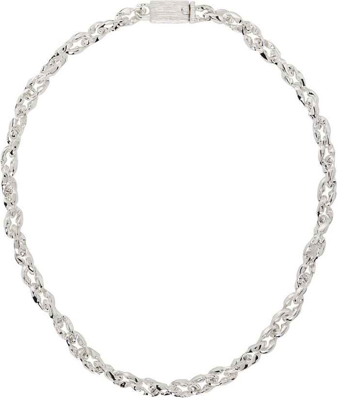 Photo: SWEETLIMEJUICE Silver Surban Chain Necklace