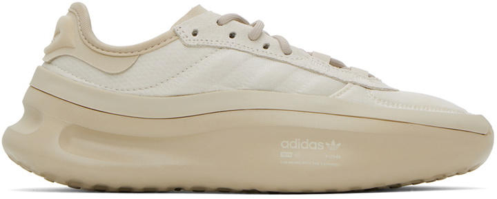 Photo: adidas Originals Beige AdiFOM TRXN Sneakers