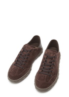 Jimmy Choo Diamond Flex Suede Sneakers Brown
