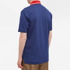 Gucci Men's Pablo Delcielo Logo Polo Shirt in Navy