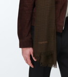 Tom Ford - Checked wool scarf