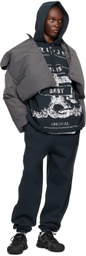 Y/Project Black 'Paris' Best' Pinched Logo Hoodie