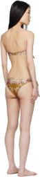 ZIMMERMANN Tan Wylie Scarf Tie Bikini