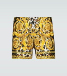 Versace - Baroque printed swim shorts