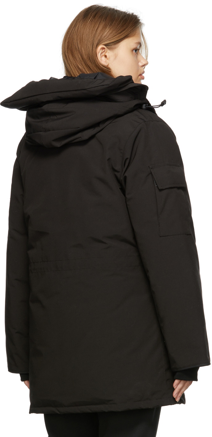 Canada Goose SSENSE Exclusive Black Down Fur-Free Expedition Parka
