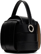 JW Anderson Black Knot Leather Top Handle Bag