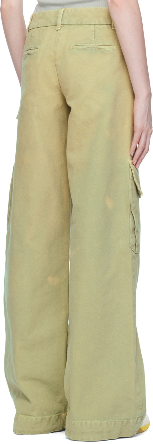 Off-White Green Toybox Laundry Trousers Off-White