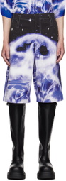 Gerrit Jacob Black Skater Denim Shorts