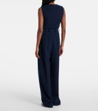 Loro Piana Kurt high-rise wide-leg pants