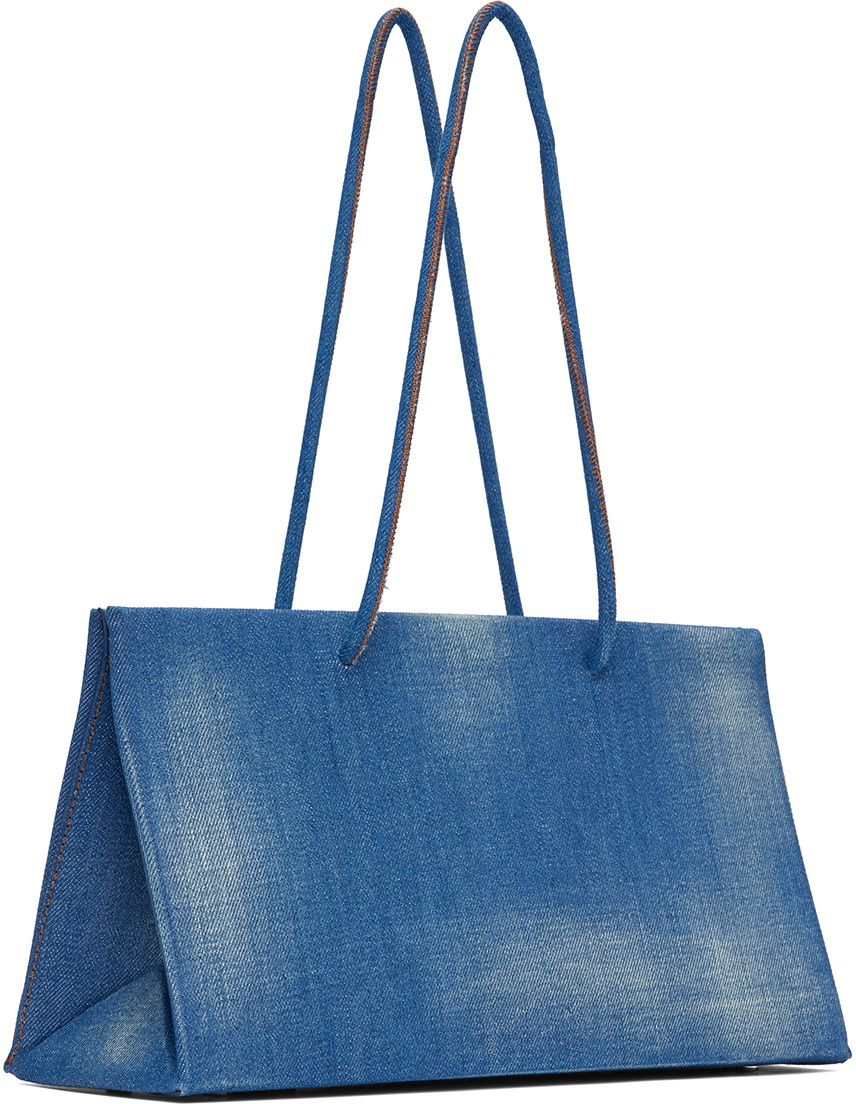 Medea Blue Cydonia Denim Shoulder Bag