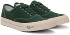 visvim Green Logan Deck Lo Sneakers